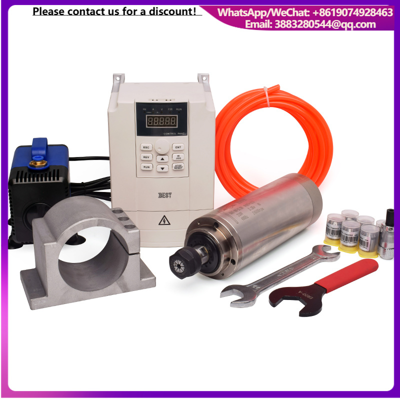 Harga Murah, Spindel GDZ dan I - 2.2Kw Water Cooled Spindle Kit Vfd ulasan dan harga