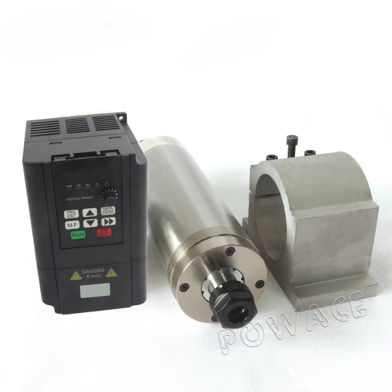【Stok di Uni Eropa】Kit Motor S - 2.2Kw Water Cooled Spindle Kit Vfd ulasan dan harga
