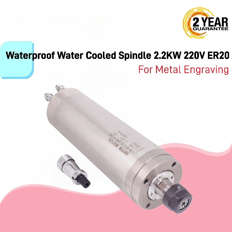 Kit Router CNC, Motor Spindel  - 2.2Kw Water Cooled Spindle Kit Vfd ulasan dan harga