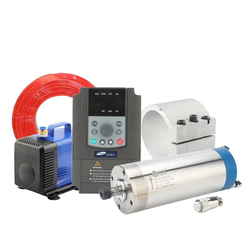 2,2 kW Motor Spindel Pemotong  - 2.2Kw Water Cooled Spindle Kit Vfd ulasan dan harga