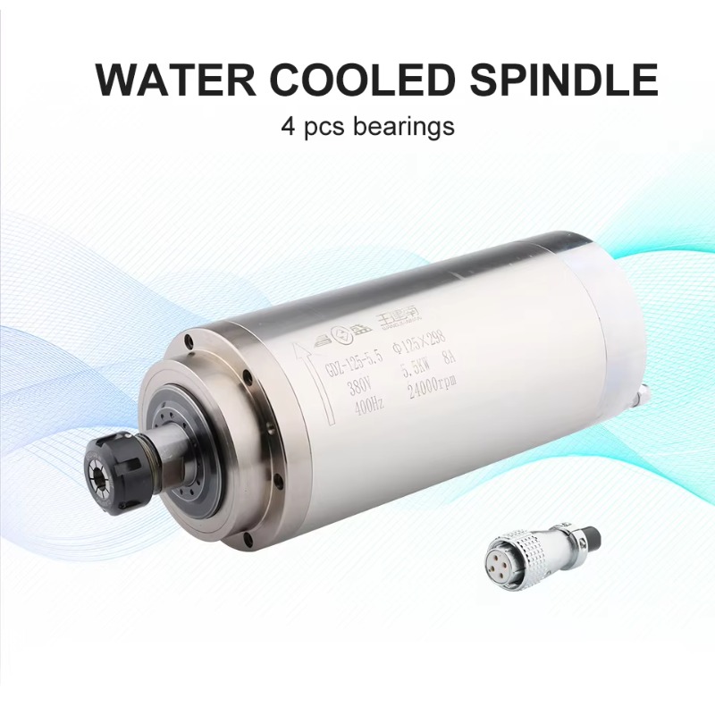 2,2 kW Motor Spindel Pemotong  - 2.2Kw Water Cooled Spindle Kit Vfd ulasan dan harga