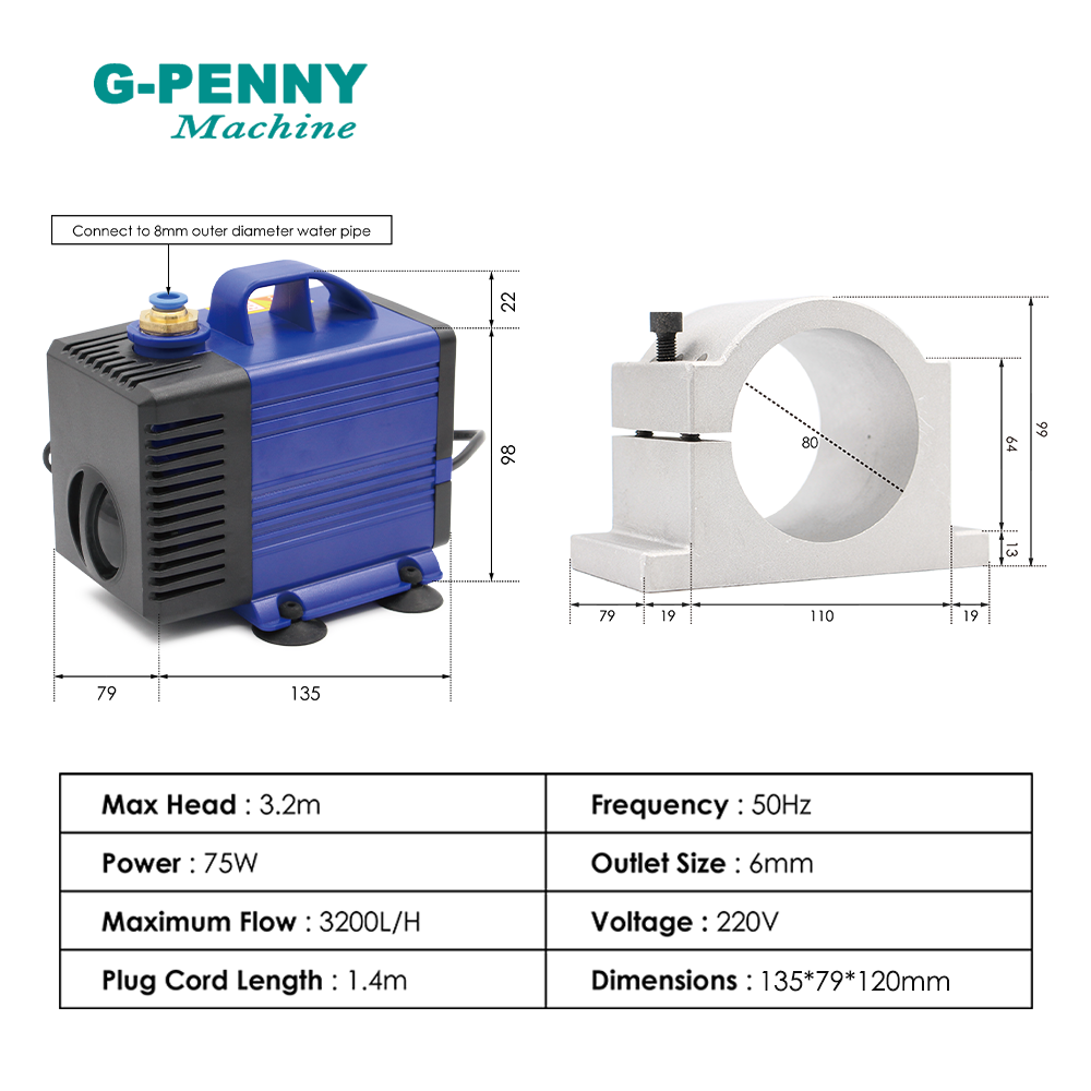2,2kW Kit Spindel Pengerjaan L - 2.2Kw Water Cooled Spindle Kit Vfd ulasan dan harga
